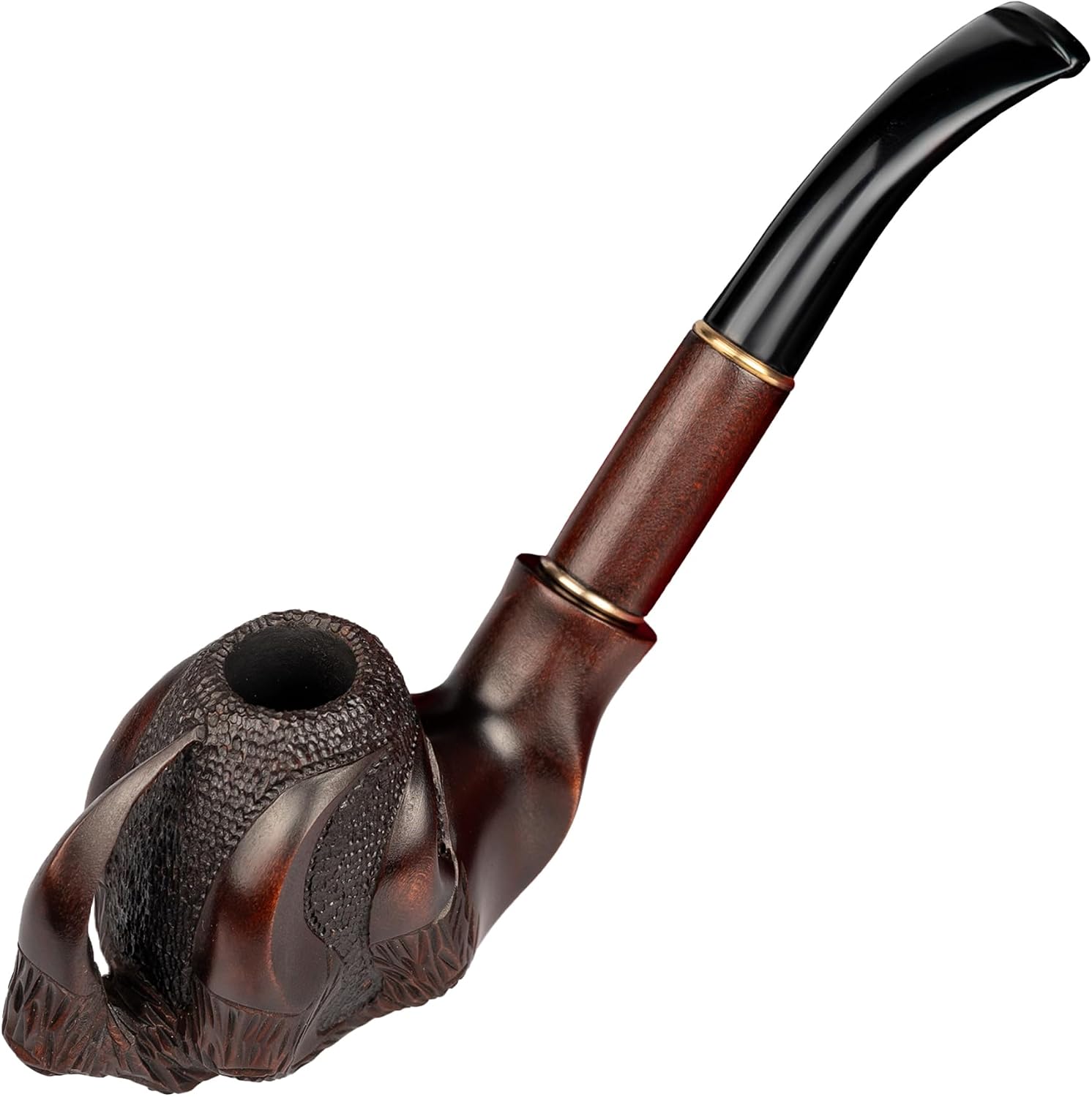 Dr. Watson - Tobacco Pipe, Hand Carved, Fits 9mm Filter, Collectable Series, Comes with Pouch, Boxed (Claw)
