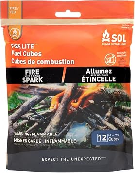 SOL Fire Lite Fuel Cubes one Color One Size 0140-1246