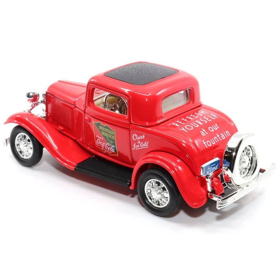 Amazon.com: Motor city classics | Coca-Cola 1932 Ford Coupe