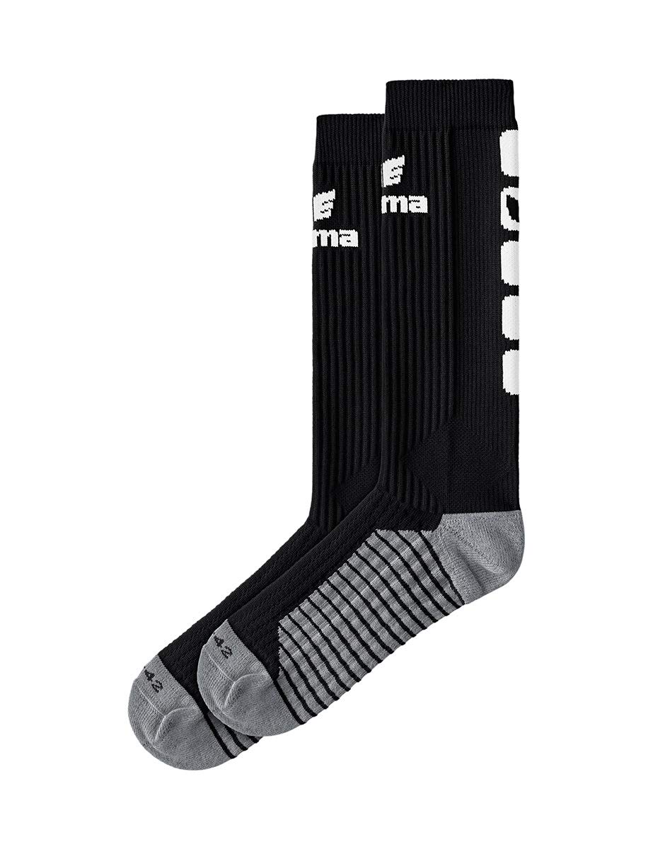 Erima Kids Classic 5-C Socks - Black/White, Size: 35-38