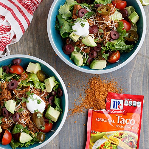 Miniatura 9 de McCormick Mezcla original de condimentos para taco, 1 onza (paquete de 24)