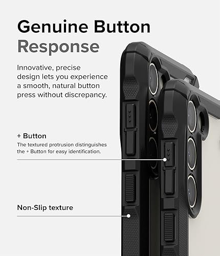 Miniatura 8 de Ringke Fusion-X doble revestimiento antiarañazos compatible con Samsung Galaxy S23 5G parachoques aumentado parte trasera dura resistente a prueba