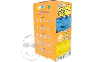 Scrub Daddy Colors Sponges 6ct + Daddy Caddy: The Kitchen Cleanup Dream Team