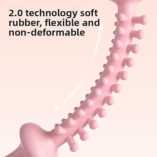 Miniatura 9 de Keenso Muscle Roller Stick, with Scale Patterned Handle, Multifunctional Manual Massage Tool for Whole Body Relaxation