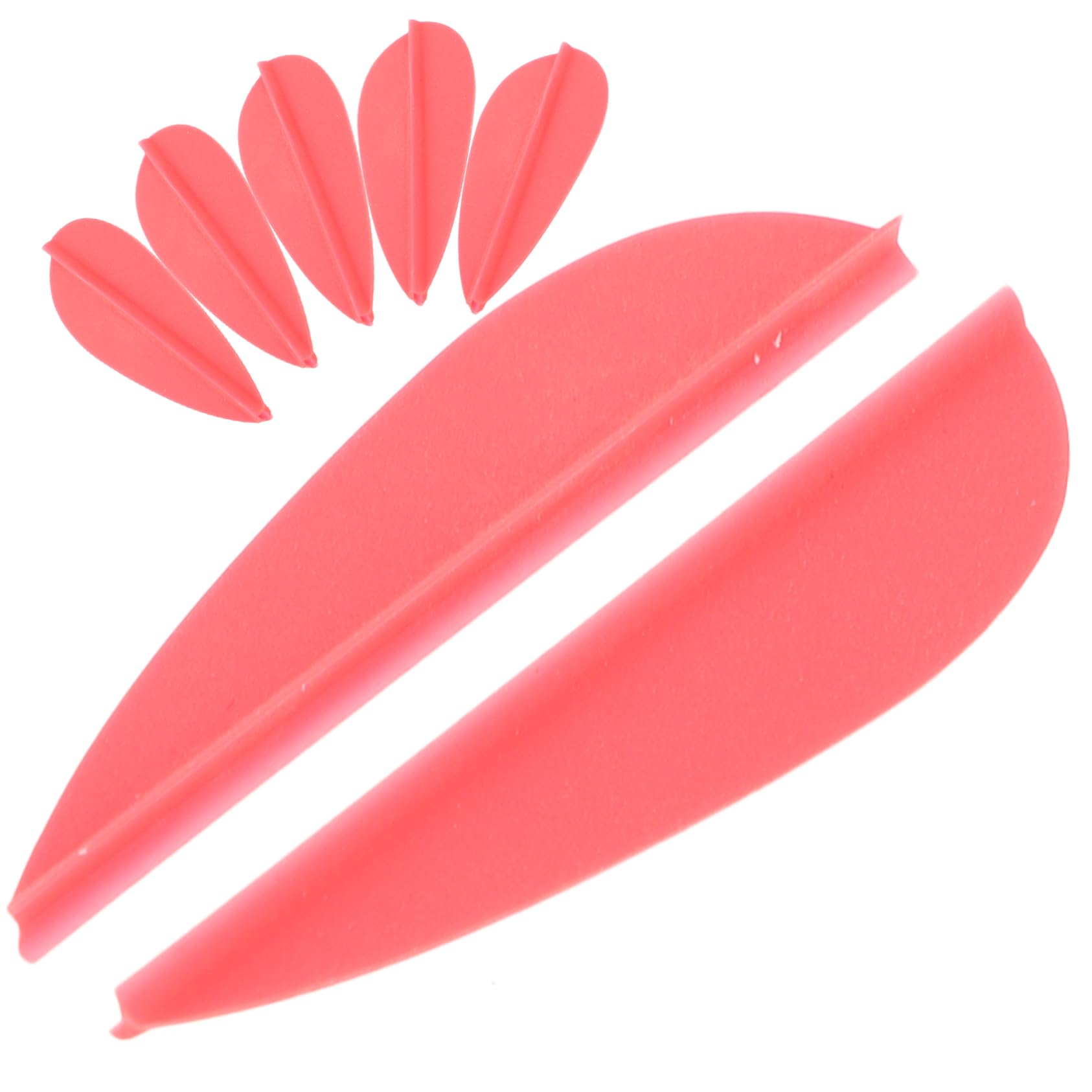 GANAZONO Accessories Set 20pcs Arrow Fletchings Small Vanes for Hunting Outdoor Games