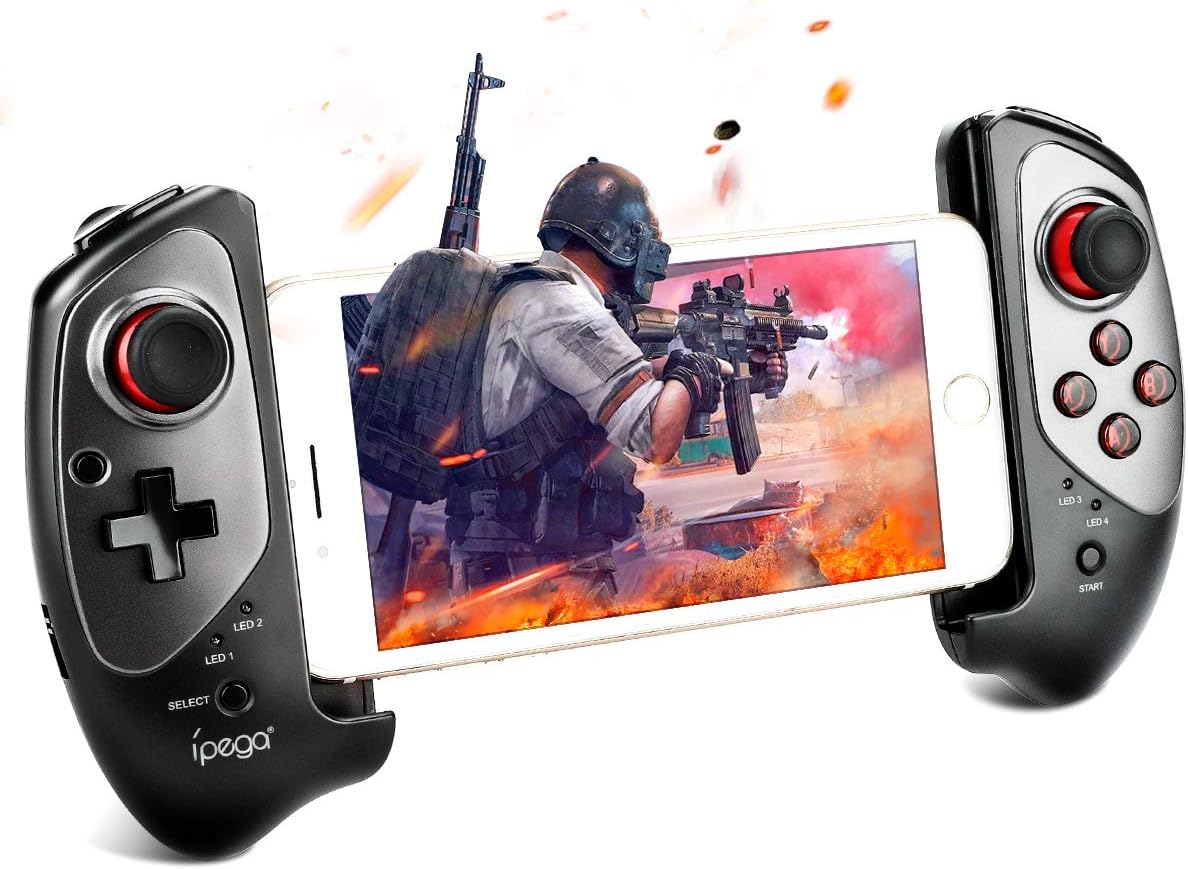CestMall Bluetooth Mobile Gamepad, Joystick, Compatible with Nintendo Switch, Supports Android 6.0 & iOS 11.0 or Above, 11-Inch Range, 380mAh Battery, USB Charging
