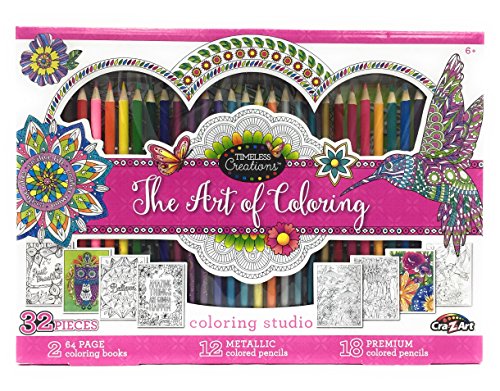 Cra-Z-Art Timeless Creations Art Of Coloring Mandala