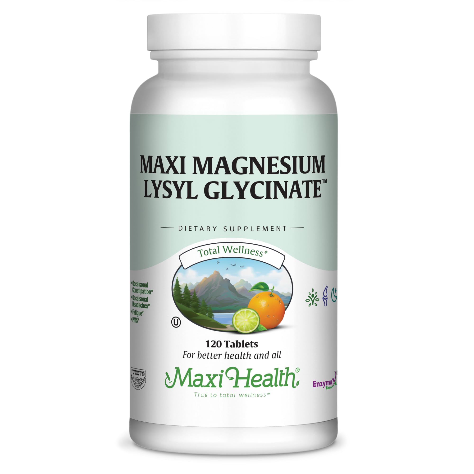 Maxi Health® Magnesium Glycinate 200mg (120 Tablets)