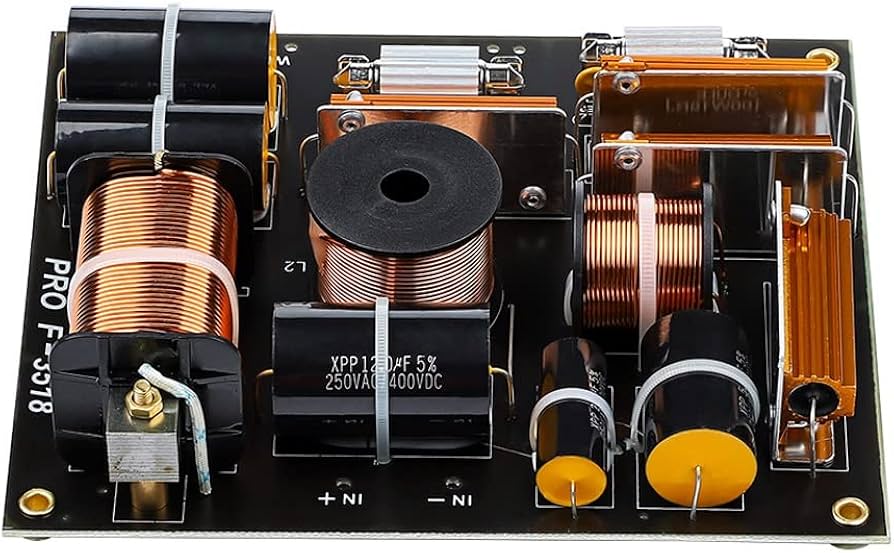 1000W 3 Ways Audio Speaker Crossover Treble+Midrange+Bass HiFi