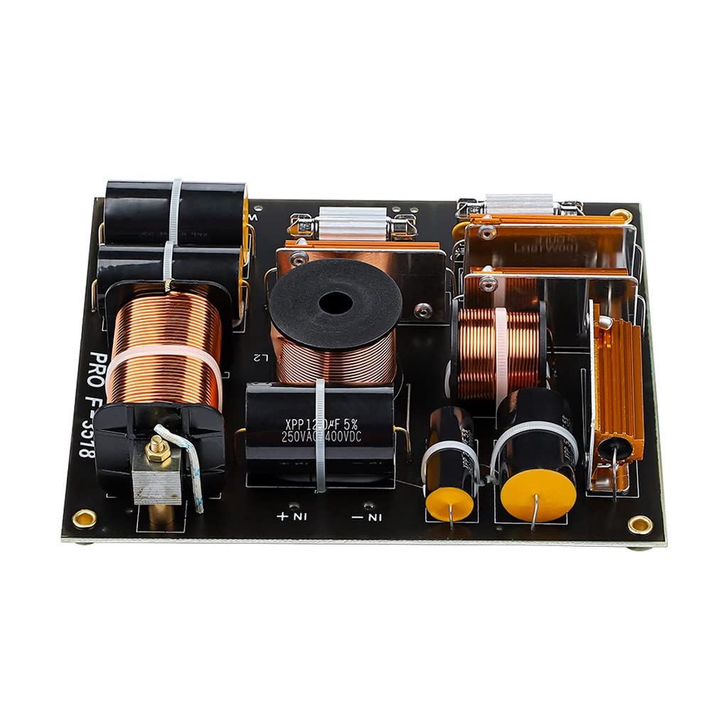 1000W 3 Ways Audio Speaker Crossover Treble+Midrange+Bass HiFi