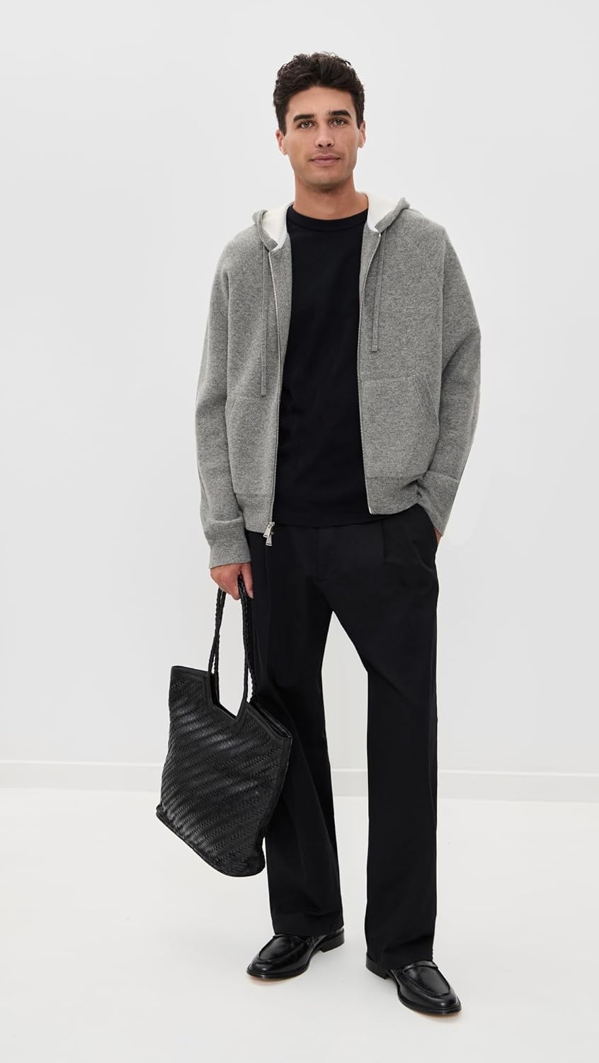 SIMKHAI Men's Jackson Cashmere Blend Hoodie - Image 5