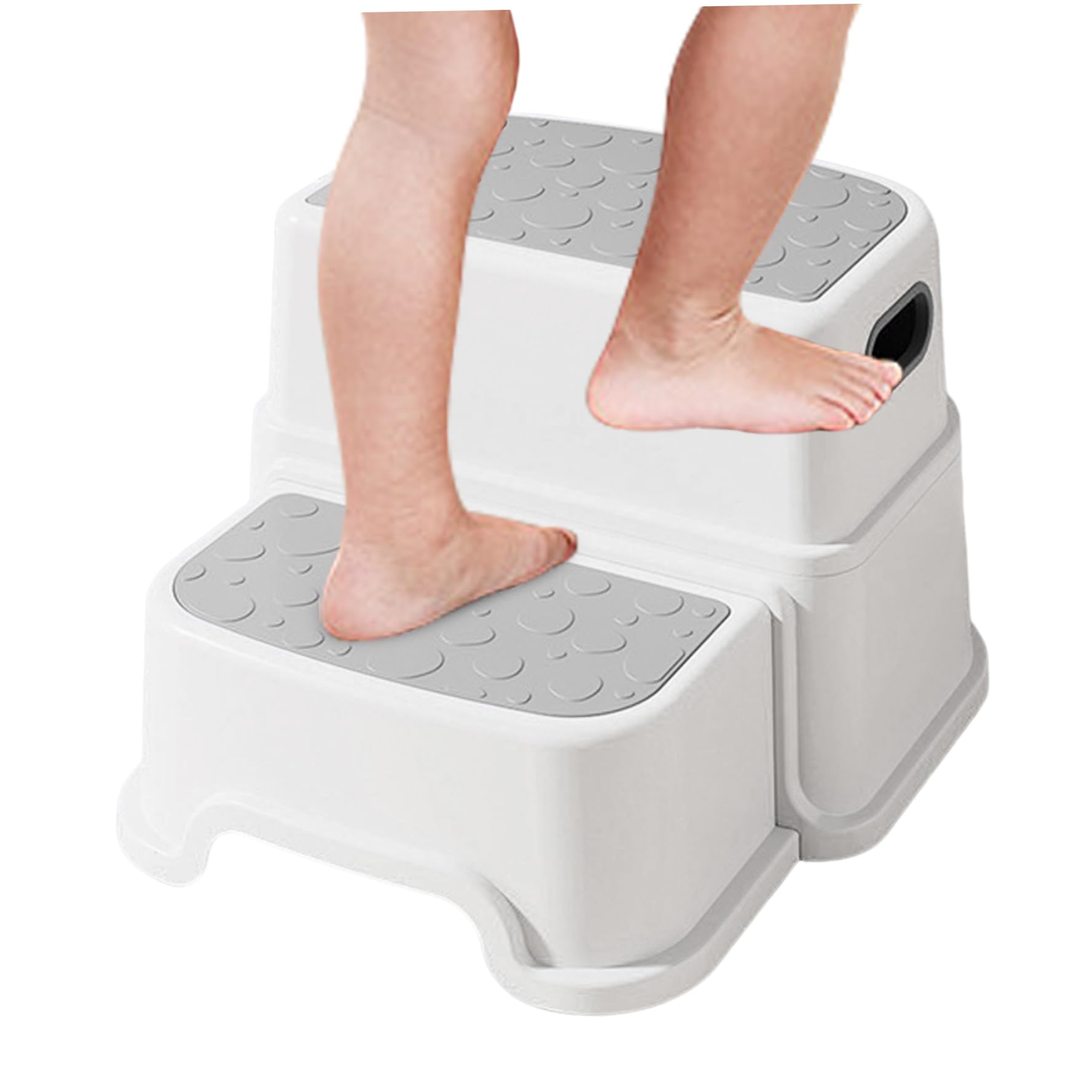 Marchepieds pour enfants antidérapants à 2 marches avec rangement