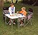 Coleman 4-in-1 Outdoor Folding Table, Lightweight Camping Table with 3 Adjustable Heights & Carry Handle, Great for Patio/Deck, Camping, Tailgating, & More