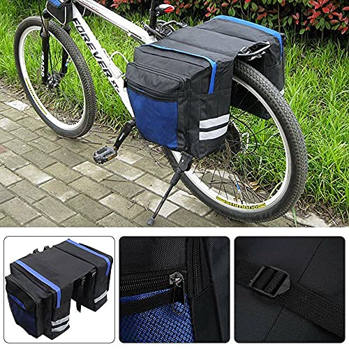 Youyijia 30L Pannier Bag for Bicycles Waterproof Large Double Pocket Bicycle Rear Seat Trunk Bag Cycle Storage Pouch - Image 4