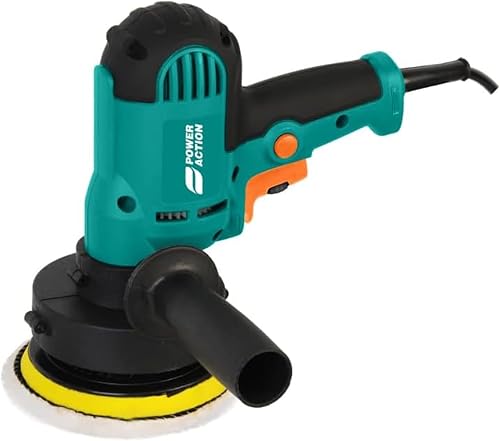 Sulfar Car Polisher Machine 450W, Variable Speed 500-2500 RPM Electric Polisher and Buffer with Spindle Lock, Professional Quality for Car Detailing and Buffing, 220V
