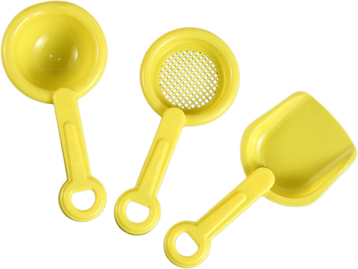 ljhnba 3PCS Sand and Clay Tool Set Safe Beach Sand Play Snow Tool Toy with Shovel for Indoor and Outdoor Fun Activity Toddler Shovel Set