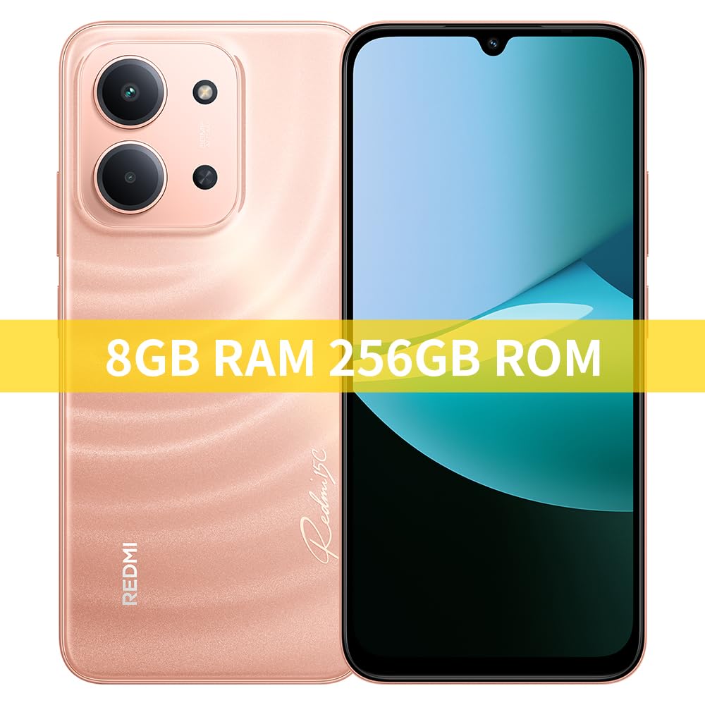 Xiaomi Redmi 15C 4G – 4GB+128GB, Batteria 6000mAh, Schermo 6.9" 120Hz, Fotocamera 50MP, Ricarica 33W, Nero - 3