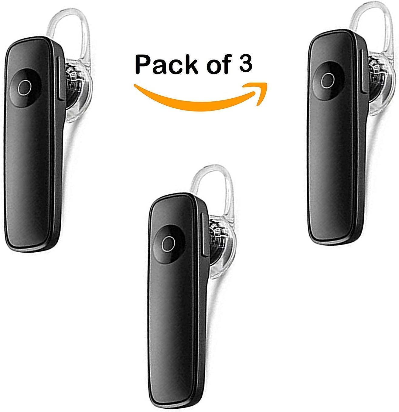 B R TELECOM Drumstone K1 Bluetooth 4.1 Noise Cancellation Headset with Mic for Android/iOS Devices (Colour May Vary)