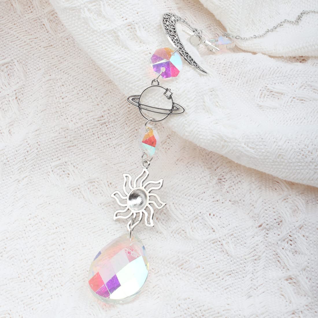 Acchiappasole Cristallo | Decorazione Prisma Arcobaleno | Per Finestre, Casa, Giardino | Regalo Originale - Foto 5