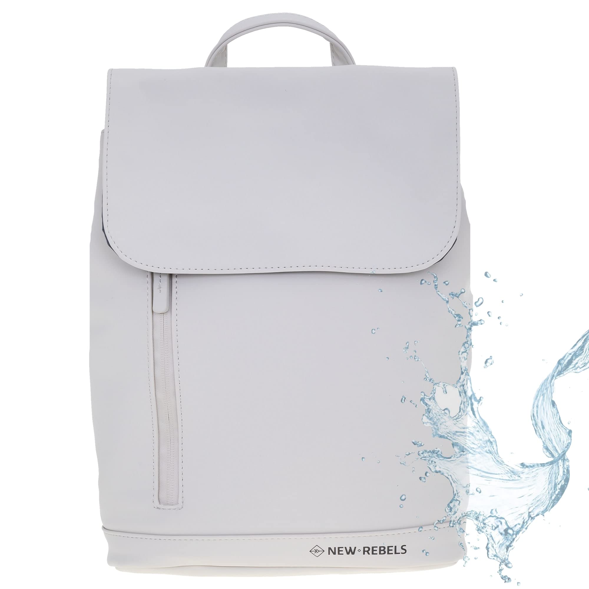 New Rebels Rucksack Damen Daley Fashion small Damenrucksack Mini Handtasche Plane 51.1312 + Schlüsseletui