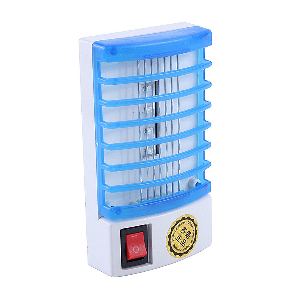 Generic 220V : Hot Mosquito Killer LED Mini Sensor Night Light 220V/110V Range Pest Bug Reject Mole Repeller Insect Repellent Home Safe A