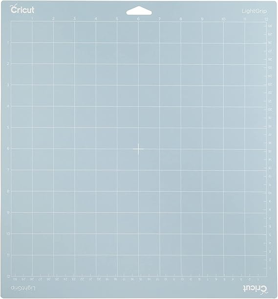 Cricut Tapis de découpe LightGrip, 30,5 cm x 12", Papier, Bleu, Taille Unique