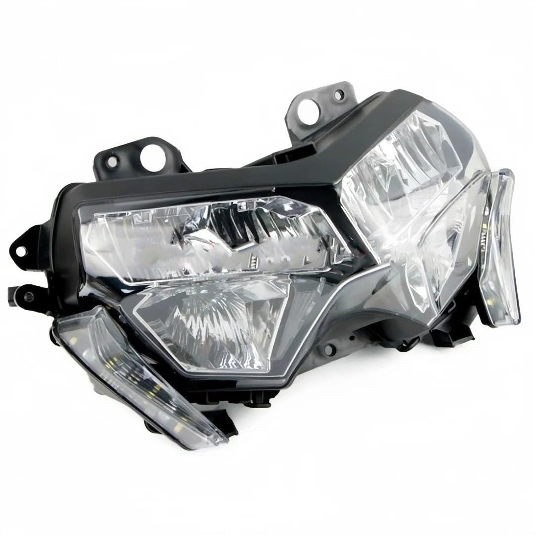 Dirt Bike Reflektor Światło Do Jazdy Pasuje do Kawasaki Z 900 20-24 reflektor do jazdy dziennej wskaźnik lampy LED reflektor montaż obudowy reflektora