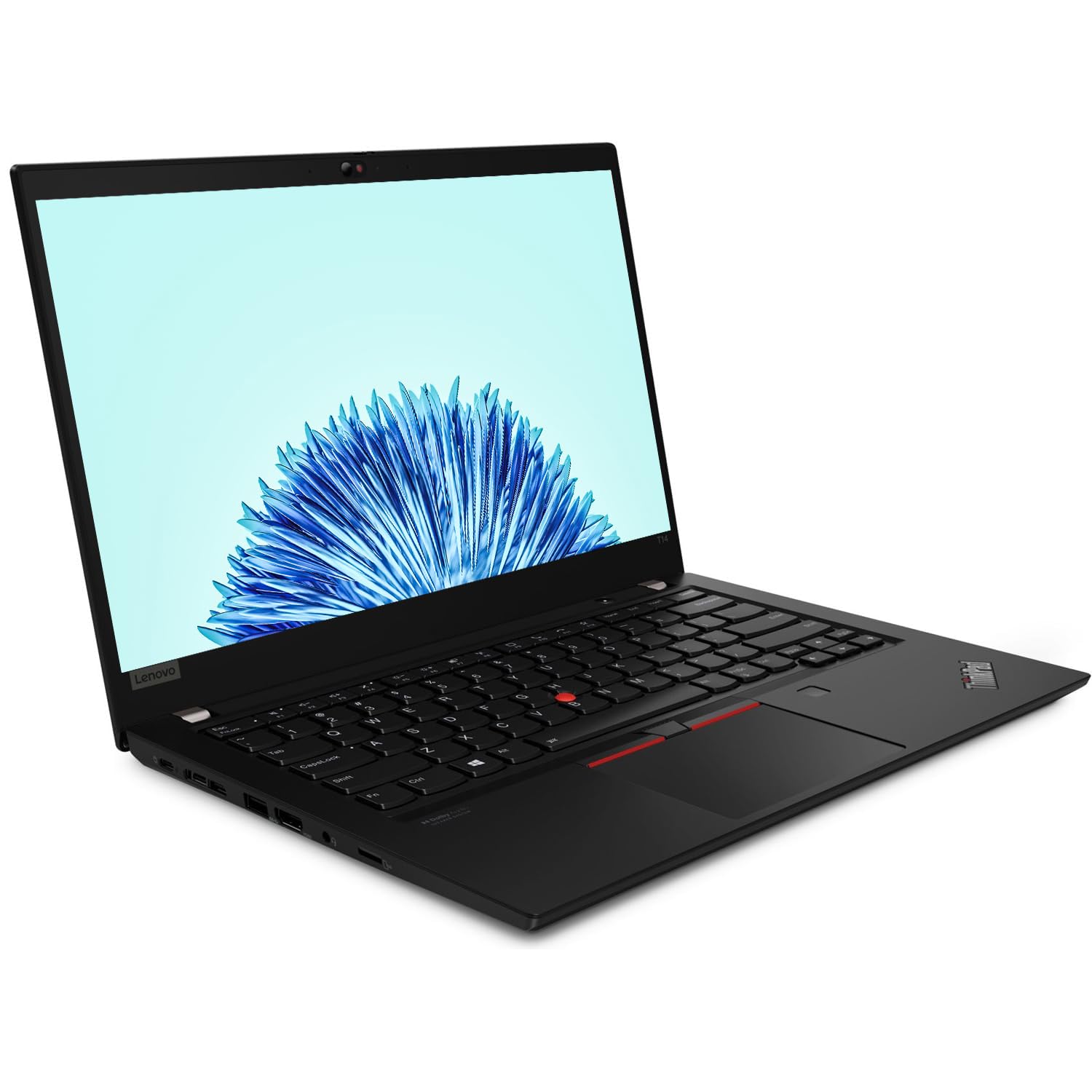 Lenovo ThinkPad T14 Gen 2 Ordinateur Portable, 14" FHD (1920 x 1080), Intel Core i5-1135G7, 16 Go de RAM, SSD de 256 Go, Clavier QWERTY Américain, Webcam, Windows 11 Pro (Reconditionné)