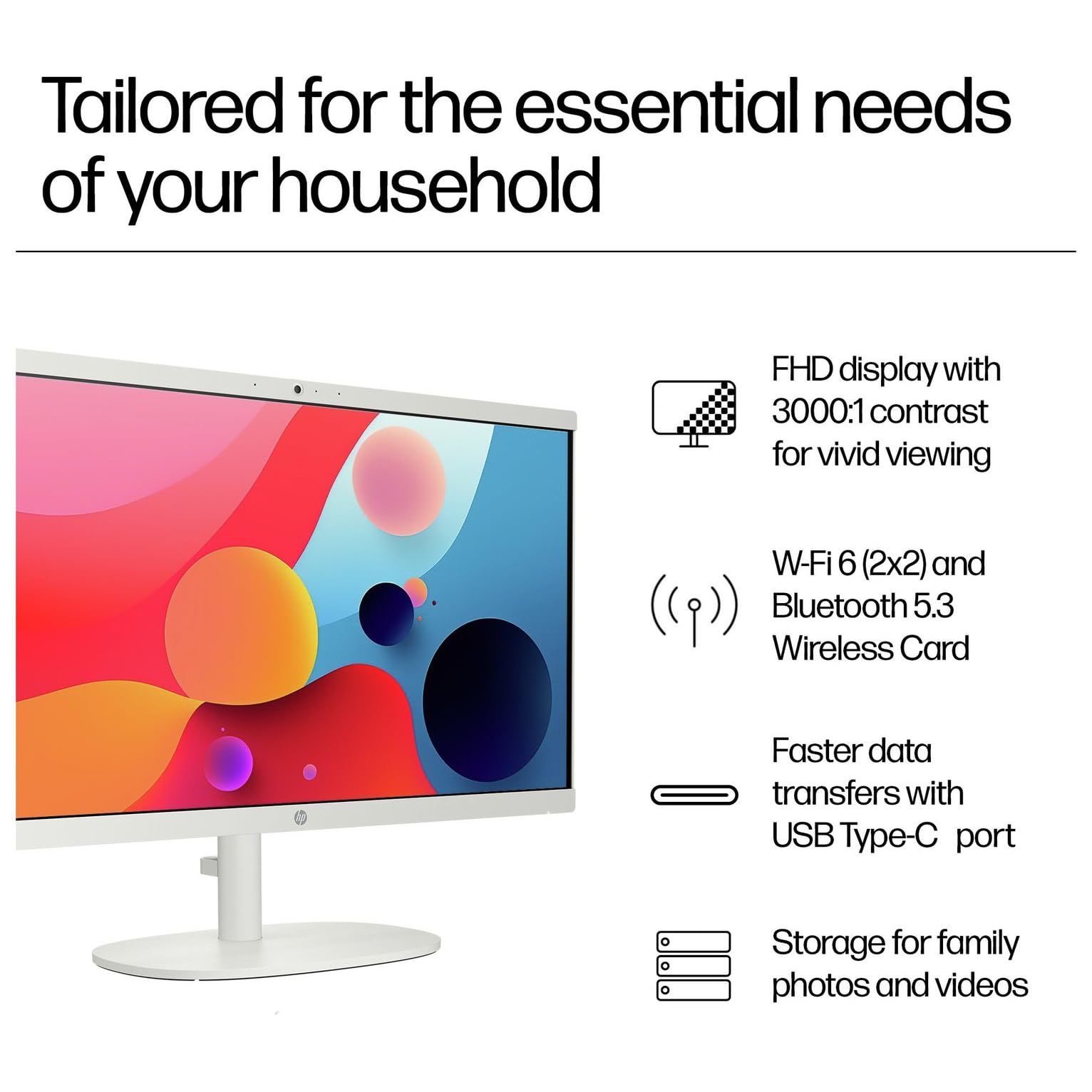 Win11 D713/T2KW 4GB 1TB RW 無線 Bluetooth Amazon.com: HP All-in-One Desktop Computer, 22
