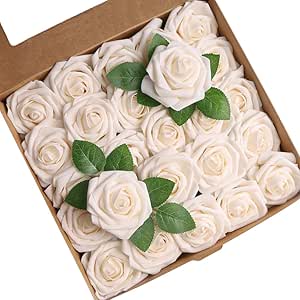 Roses Artificielles Au Toucher Réaliste Pour Décoration Florale