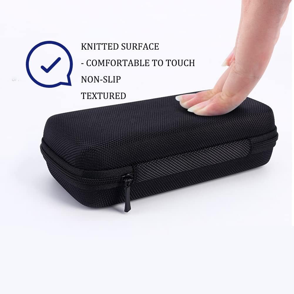 Cuifati Hard Travel Storage Carrying Case for Rode VideoMic Pro Plus On-Camera Microphone, Protective Box, Compatible with Microphones of Comparable Size