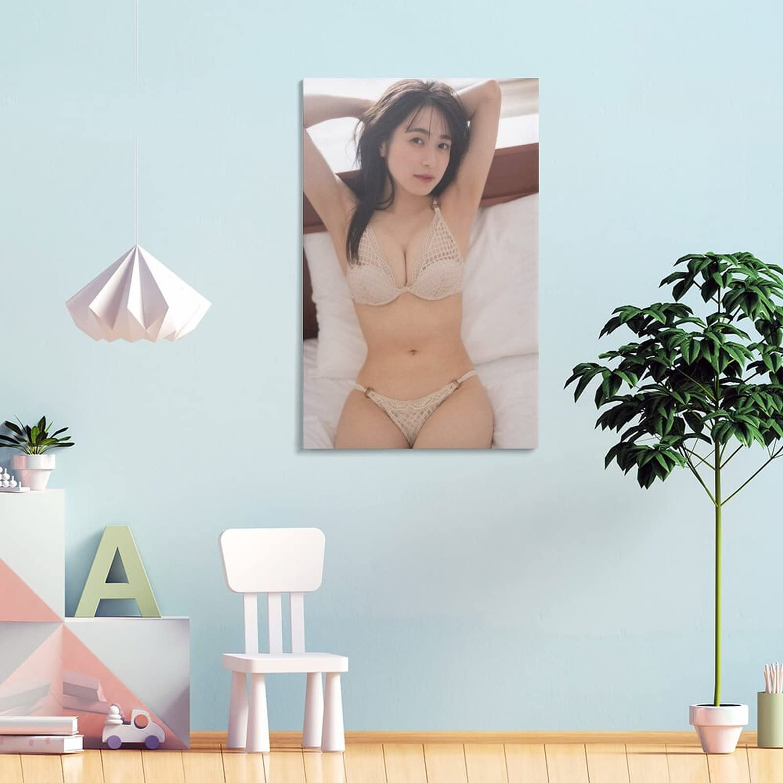 Amazon.co.jp: 早川渚紗女優のセクシービキニポスター 3 アートパネル