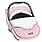 Yoofoss Baby Car Seat Cover Winter Carseat Canopies Cover to Protect Baby from Cold Wind, Super Warm Plush Fleece Baby Carrier Cover for Infant Boys Girls (Pink)