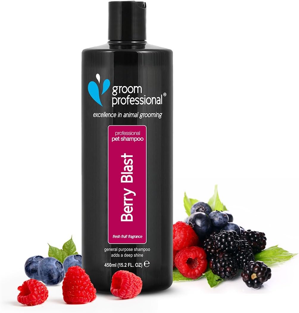 Groom Professsional Berry Blast Shampoo 450 ml, Multicolor, ml (Pack of 1)