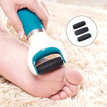 15Pcs Foot File Replacement Rollers, Callus Remover Replacement-Rollers, Extra Coarse Refill-Roller Compatible with Schol-l Velvet Smooth, Pedi Electric Replacements-Heads(Color:Black)