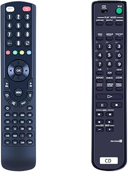 RM-DX220 Replacement Remote Control fit for Sony Disc Player CD Changer CDP-CX235 CDP-CX220 CDP-CX205