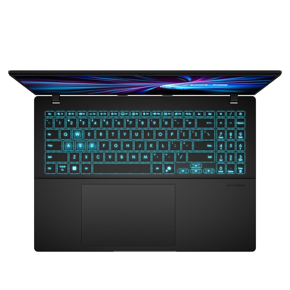 ASUS V16 V3607VP Gaming Laptop | 16.0" WUXGA 144Hz Screen | Intel Core 7 240H | NVIDIA GeForce RTX 5070 | 32GB RAM | 1TB PCIe SSD | Backlit Keyboard | Windows 11 | 3 Month Xbox Game Pass — view 3