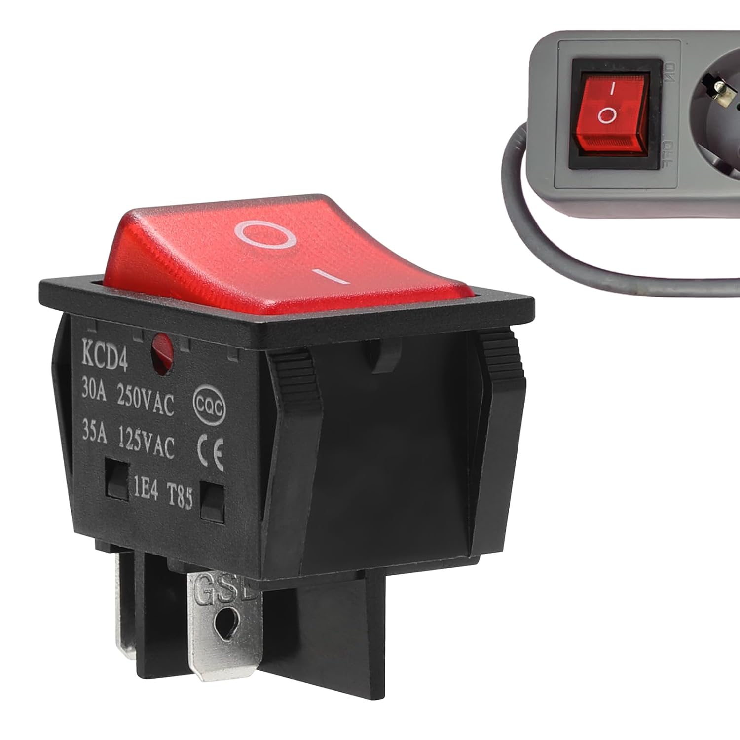 Rocker Switch ON-OFF Power Switch Compatible with Numatic Vacuum ...