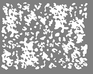 Flecktarn Vinyl Firearm Stencil 10" x 12" for Duracoat