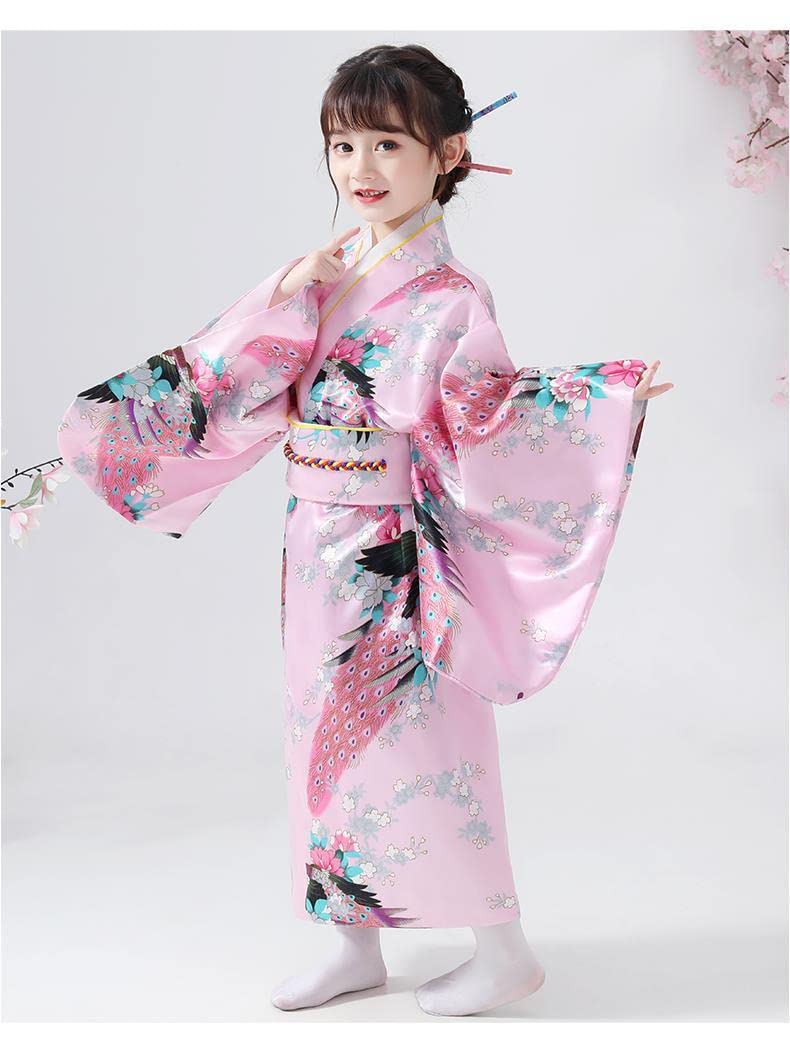 Amazon.co.jp: BEROZA 女の子 着物 服 和装 キッズ 可愛い 和服