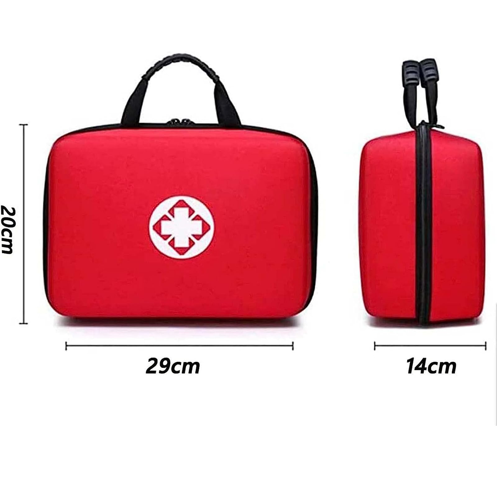 Botiquín De Primeros Auxilios para Viajes, Cuidado De Emergencia Esencial para Campamentos Y Caminatas, Ideal para Automóvil, Hogar, Bote, Escuela, Campamento, Oficina