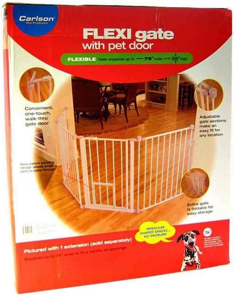 Carlson Extra-Tall Flexi Pet Gate