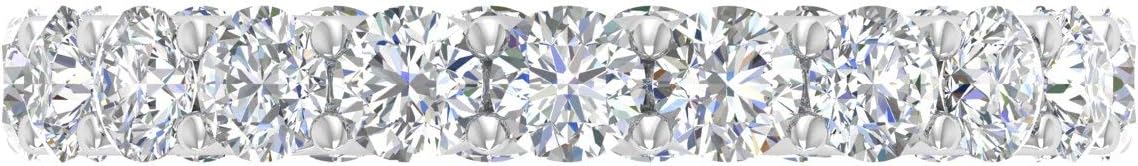 2 1/2 Carat Prong Set Diamond Eternity Ring Band in 14K Gold (SI1-SI2 Clarity)