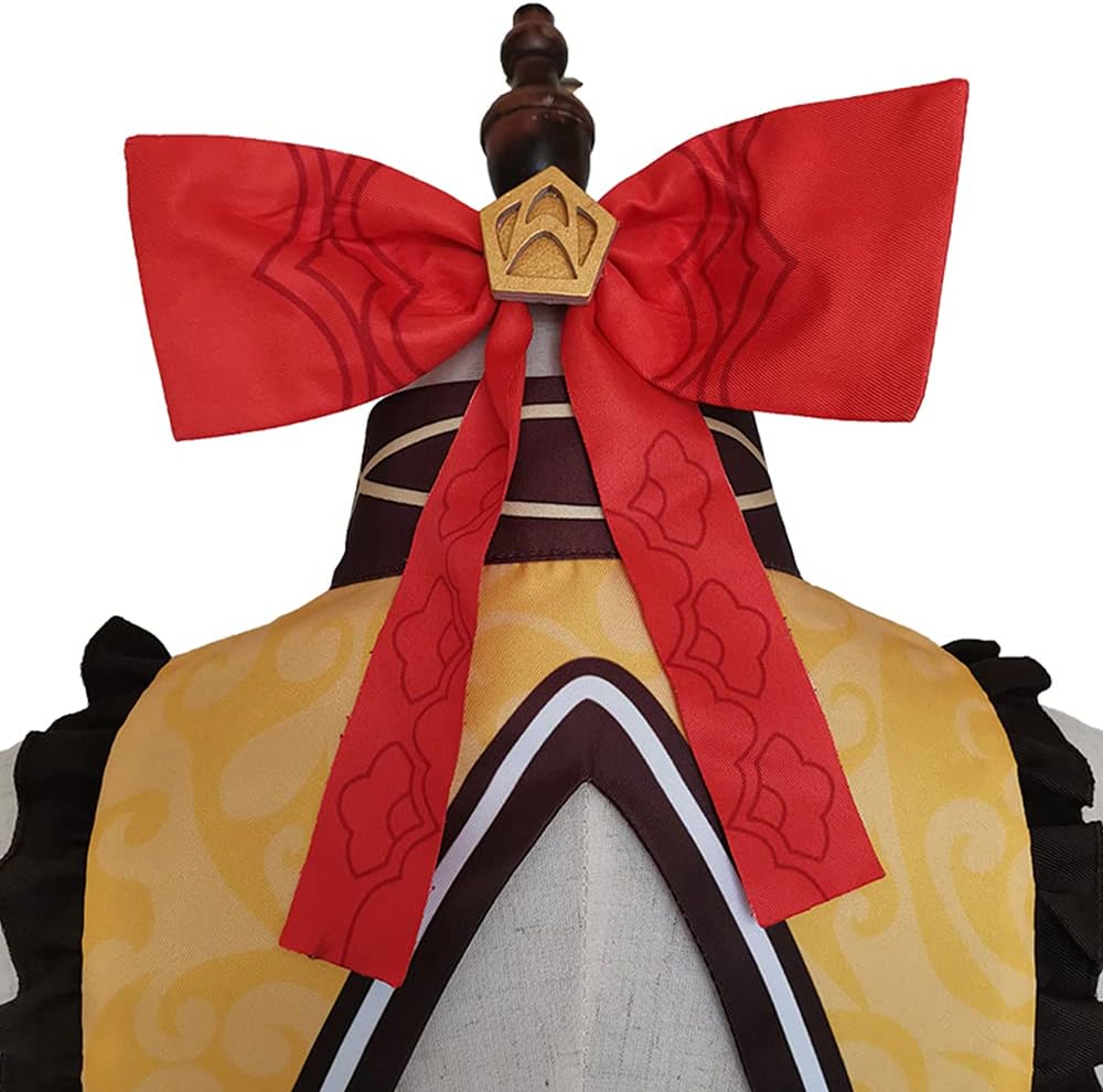 Game Genshin Impact Cosplay Costume Xiangling Dress