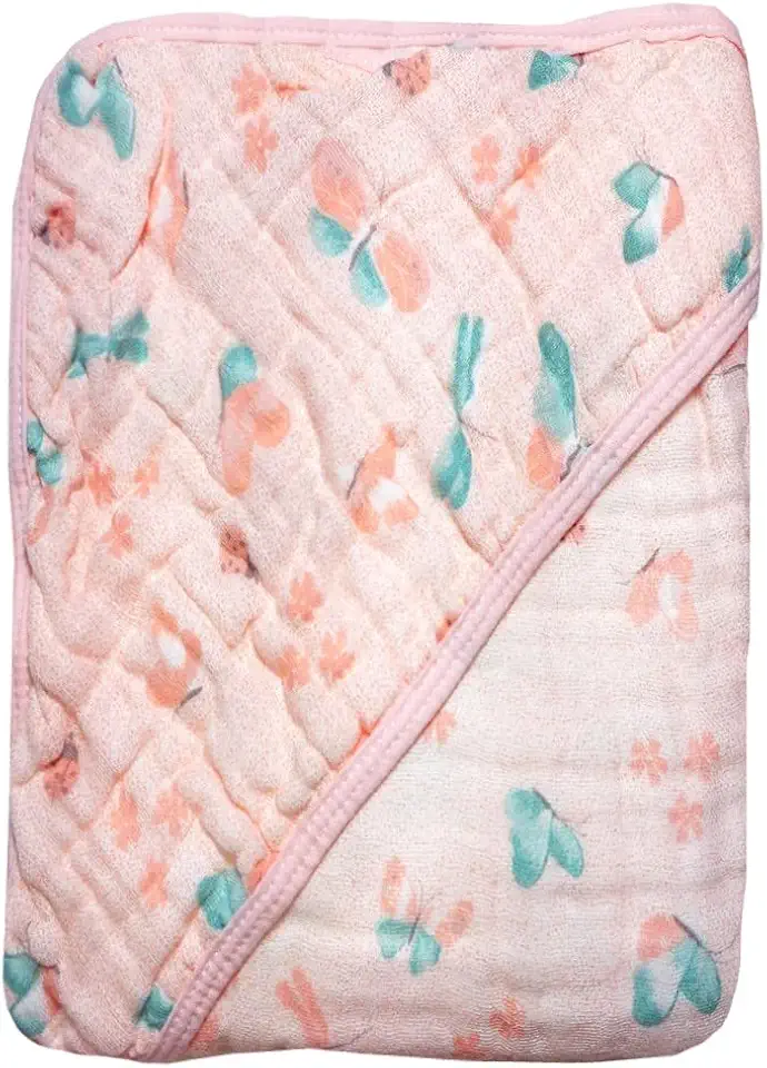 Toalha de banho soft especial Karinho c/capuz est. 80cm x 80cm - 01 un