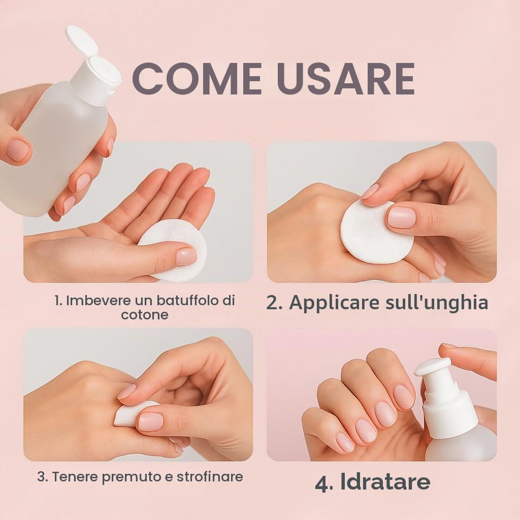 GiDeli Solvente per unghie 5 l, detergente professionale per unghie Soak-Off Gel e UV, rimozione delicata e affidabile degli smalti - per salone di unghie