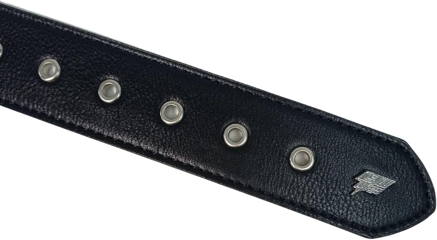 Lowlife Vegan Triple S Studded Faux Leather Belt