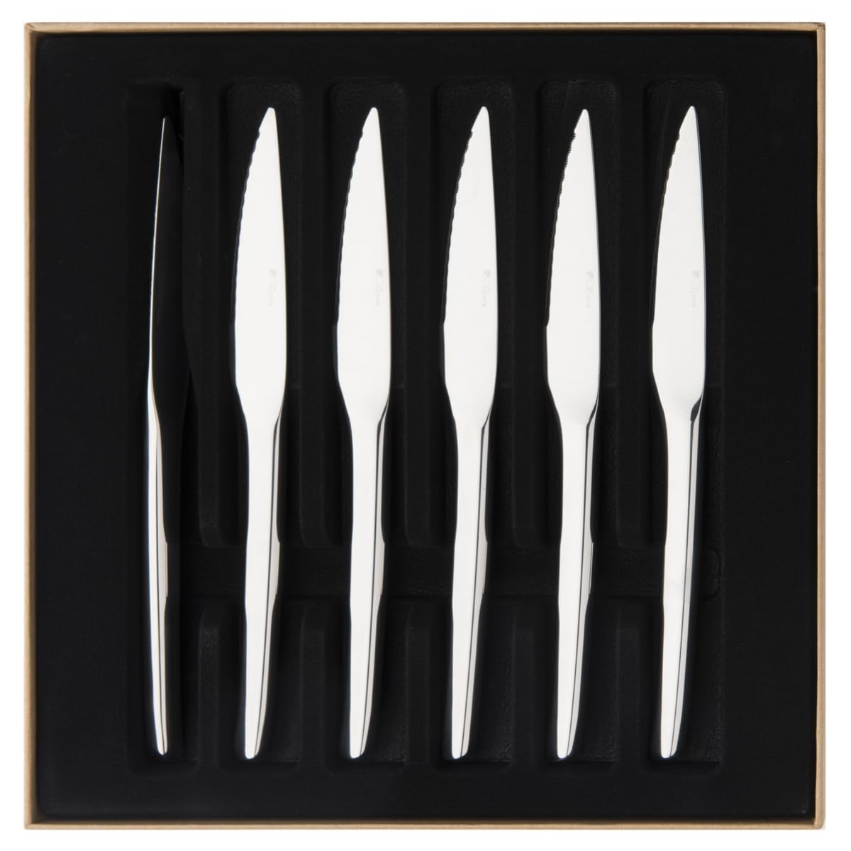 GUY DEGRENNE Guest Coffret 6 Couteaux à Steak Inox