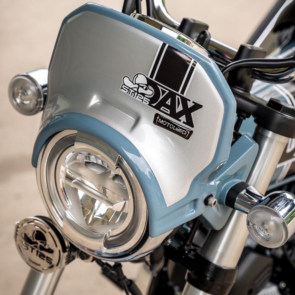 Amazon | MotolordD ホンダ DAX125 ST125用メーターバイザシールド 