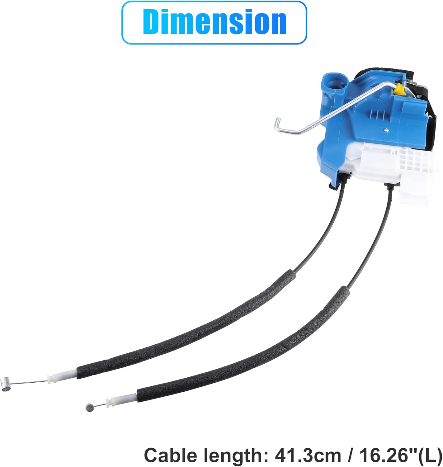 X AUTOHAUX Front Driver Side Door Lock Actuator Motor 81311-1W020 for Kia Rio 1.6L L4 2012-2017 with Power